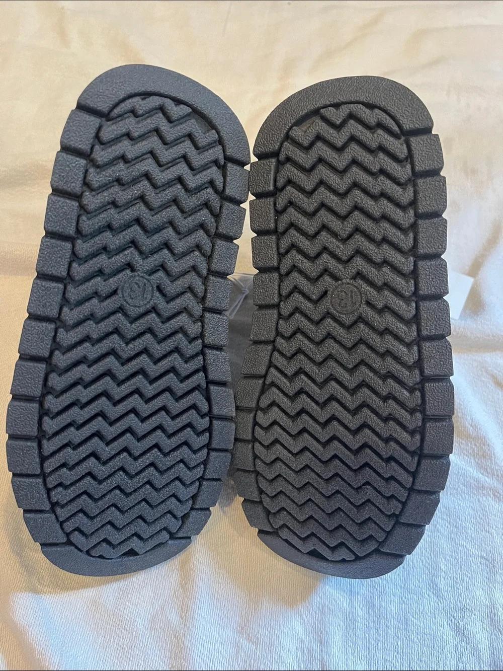 Target Kids Black Faux-Suede Winter Boots